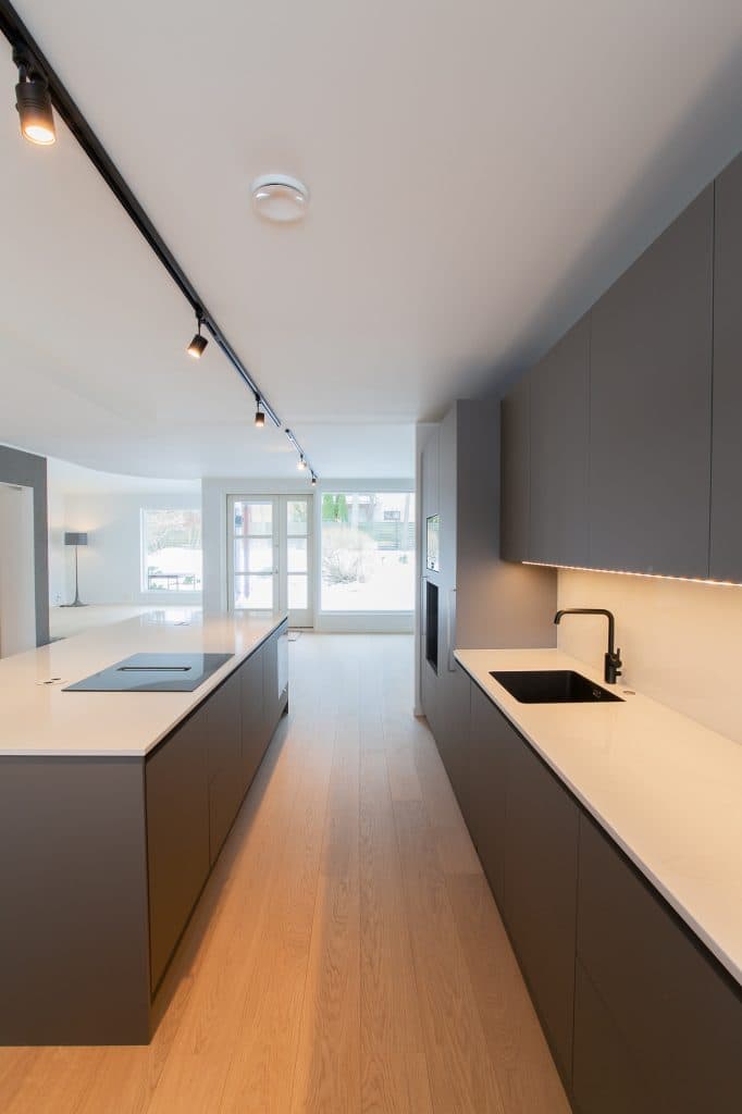 Moderni keittiöremontti, Helsinki