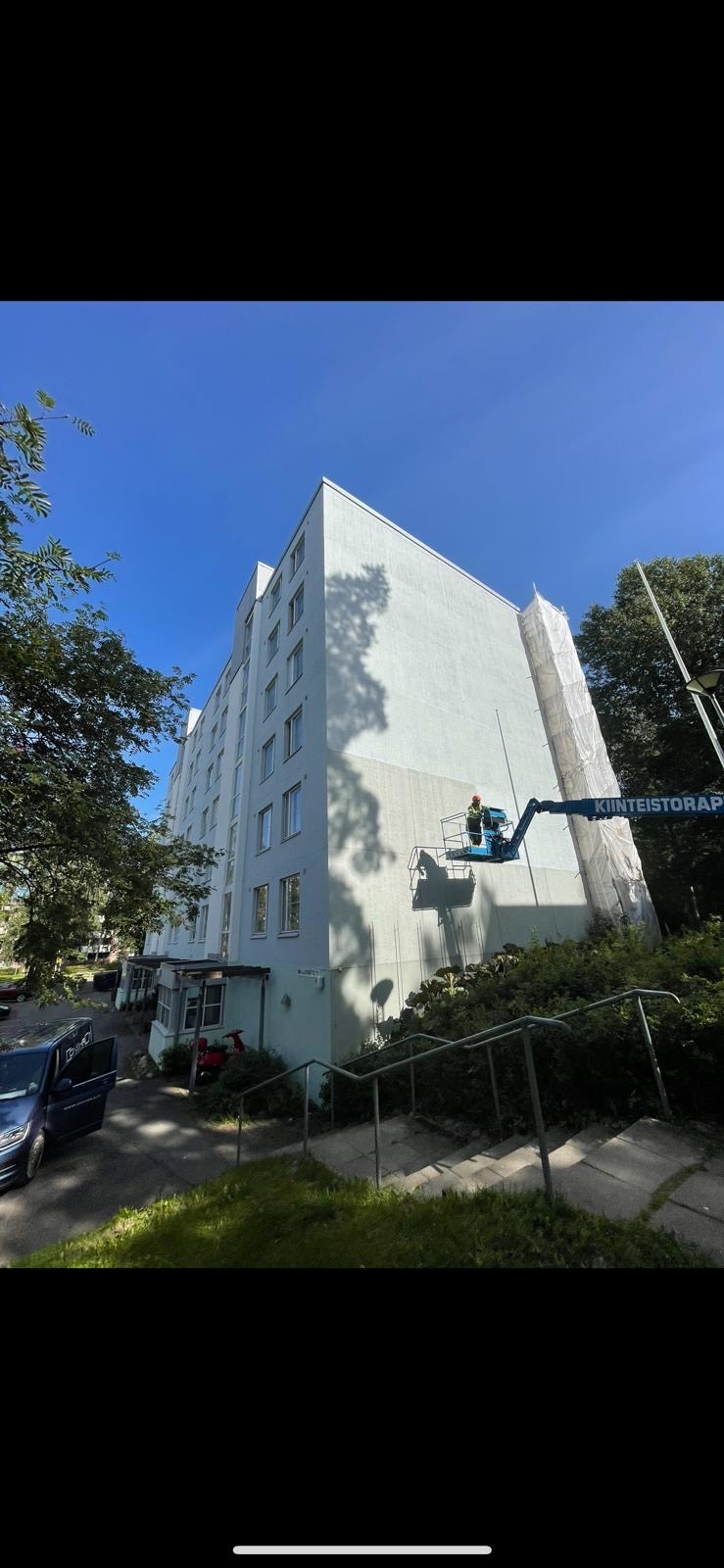 Omenamäenkatu 3 julkisivu